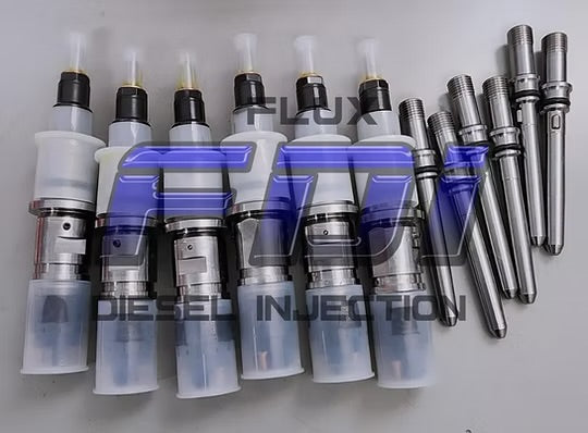 07.5-18 Dodge Cummins 6.7 FDI  Reman Injectors w/ Apex 2 nozzels, 30% more flow, 100hp