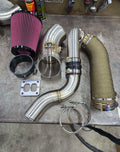 BASIC S400/G42/G45 T4 SECOND GEN HIGH MOUNT SWAP PIPING KIT FOR 04.5-07 5.9 CUMMINS